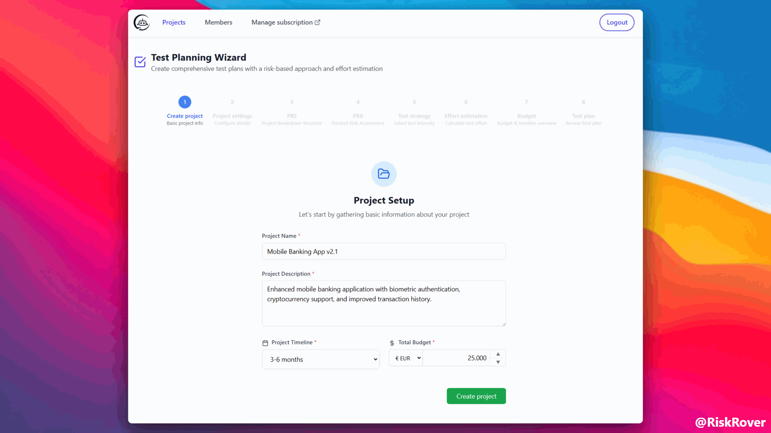 Project setup gif-3